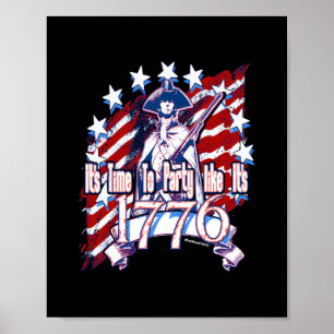 Póster Es hora de Fiesta como si fuera 1776