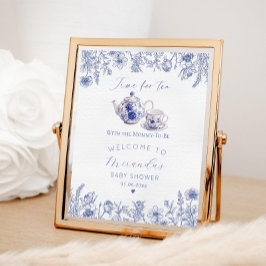 Póster Es Hora De Que El Té Con La Mami Sea Bienvenida