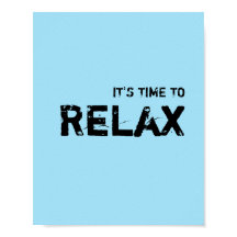 Es hora de RELAJARSE.