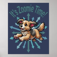 Es hora de Zoomie Small Mutt