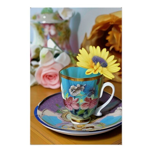 Póster Es hora del té (Anverso)