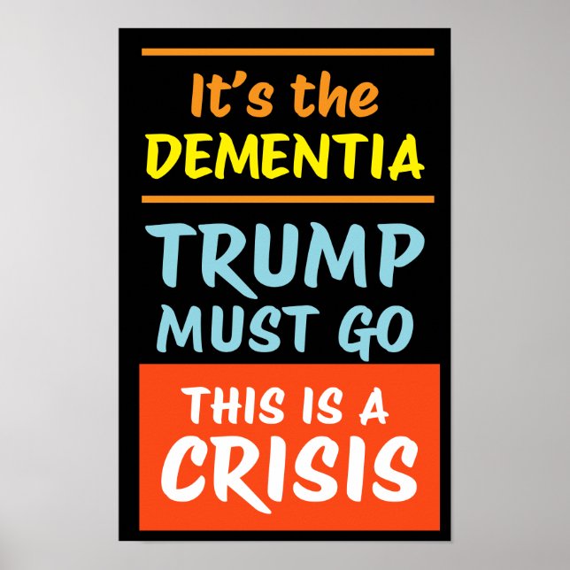 Póster ES LA DEMENCIA | BO | Protesta (Frente)