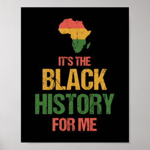 Póster Es La Historia Negra Para Mí - La Historia Negra