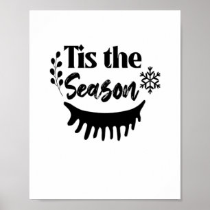 Póster Es La Temporada Clásica Estética Casual