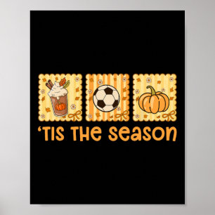 Póster Es La Temporada De Otoño Especias De Calabaza Otoñ