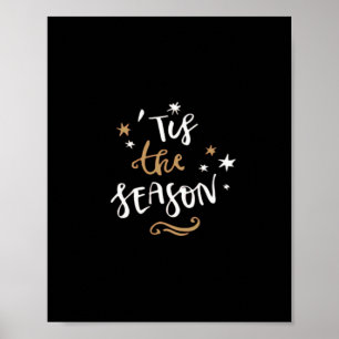 Póster Es La Temporada Estilo Clásico Estético