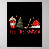 Es La Temporada Hockey Café Árbol De Navidad Hocke