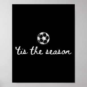 Póster Es La Temporada Juego De Fútbol Día Del Fútbol Mam