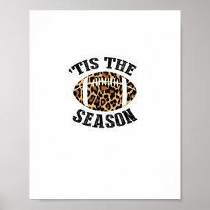 Póster Es La Temporada Leopardo Fútbol Temporada Día de J