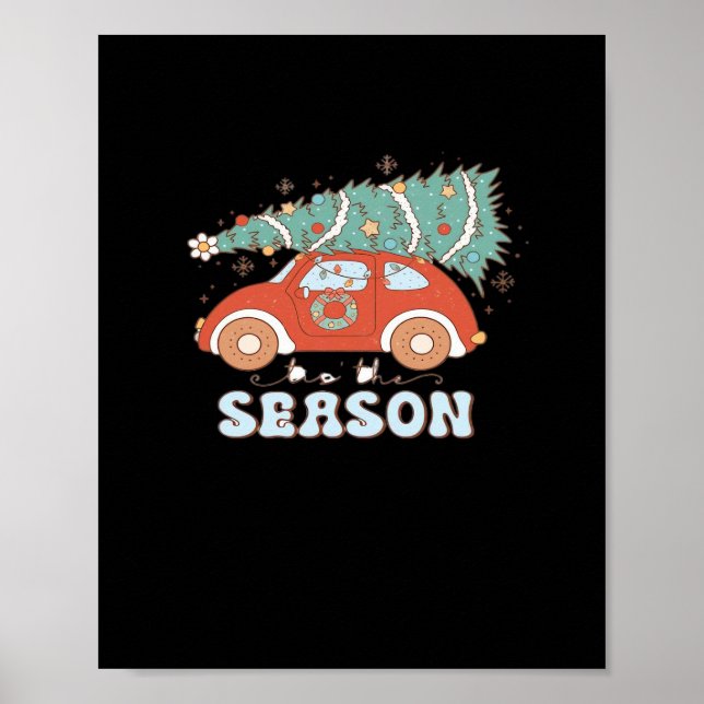 Póster Es La Temporada Minimal Limpio (Frente)