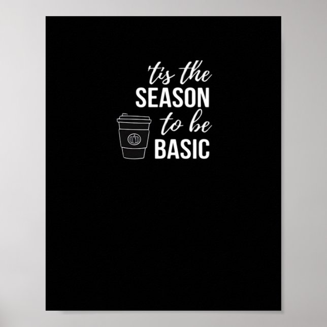 Póster Es la temporada para lo básico (Frente)