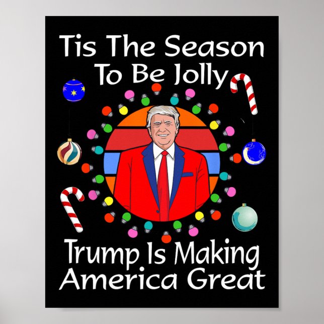 Póster Es La Temporada Para Trump (Frente)
