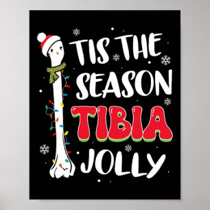Póster Es La Temporada Tibia Hueso Alegre Ortodoncico Nav