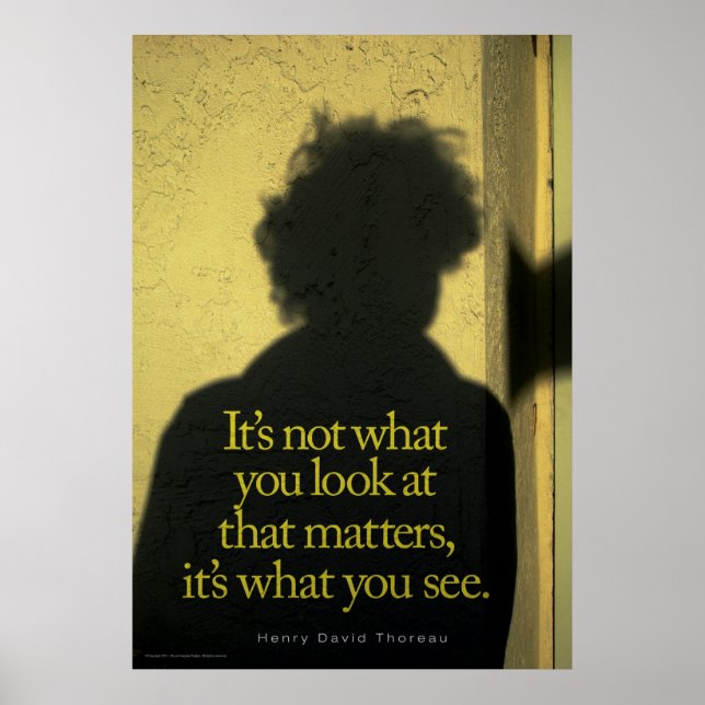 Póster Es lo que ves (Frente)