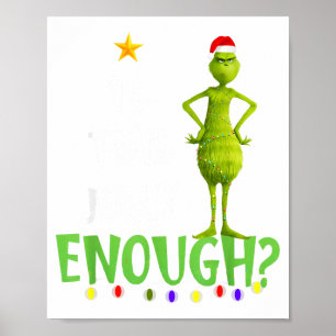 Póster ¿Es lo suficientemente alegre este árbol de Navida