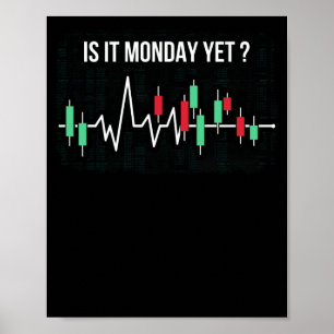 Póster ¿Es lunes y día la criptografía del mercado de val