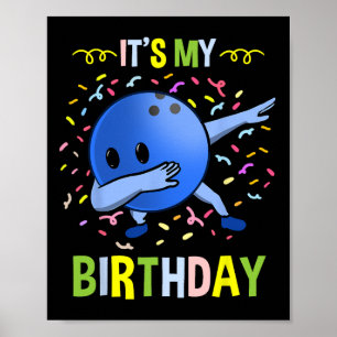 Póster Es mi cumpleaños bolera, Byll