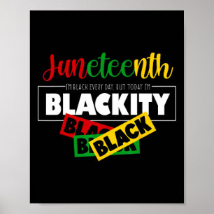 Póster Es mi Día de la Independencia las mujeres negras o