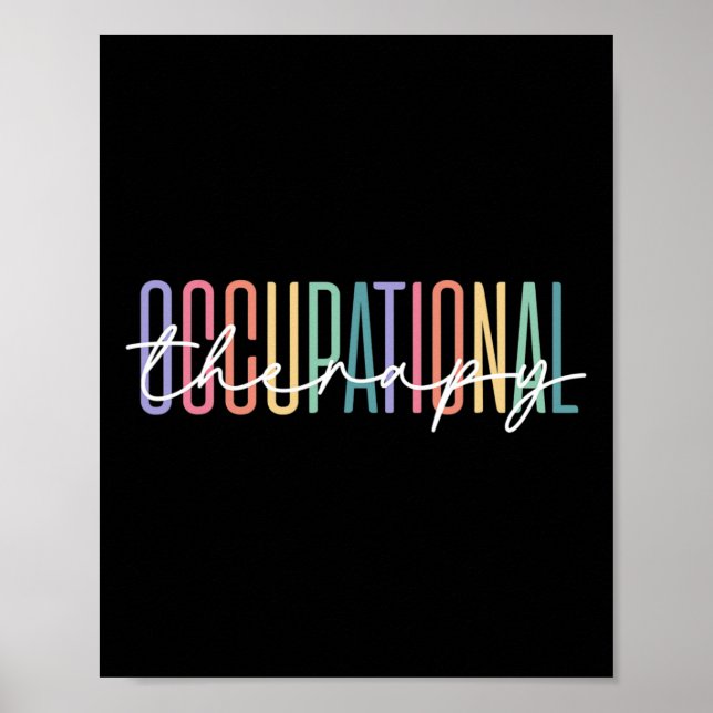 Póster Es mi educación especial para el autismo de ocupac (Frente)