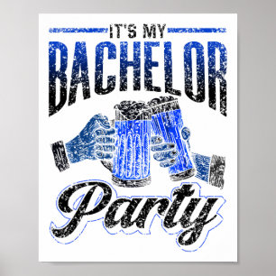 Póster Es mi equipo de novios de partido de bachiller 2