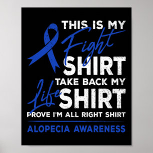 Póster ¿Es mi lucha por la conciencia de la alopecia un g