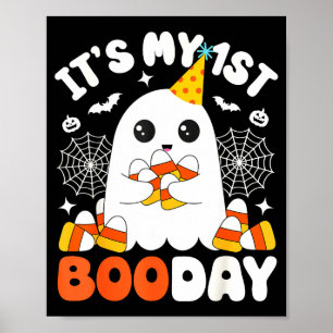 Póster Es mi primer día de Boo, divertido fantasma de Hal
