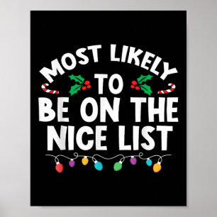 Póster Es Muy Probable Que Esté En La Familia De Navidade