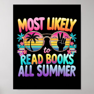 Póster Es Muy Probable Que Lean Libros Todo El Maestro De