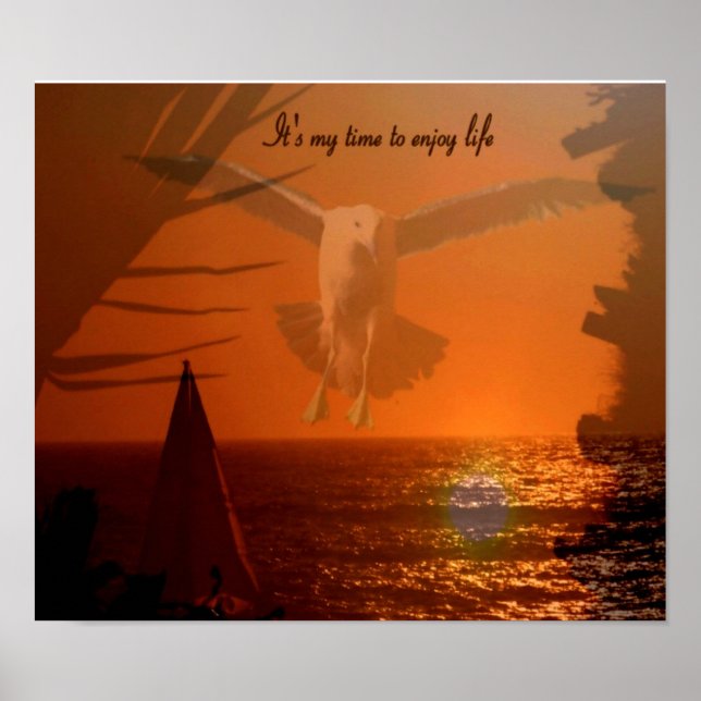 Póster Es My Time_ Poster_by Elenne Boothe (Frente)