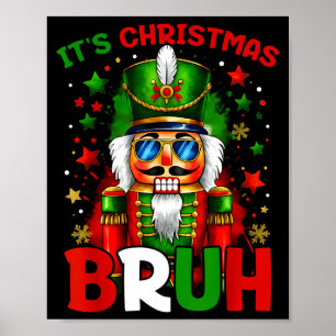 Póster Es Navidad Hermano Cascanueces Niños Navidad