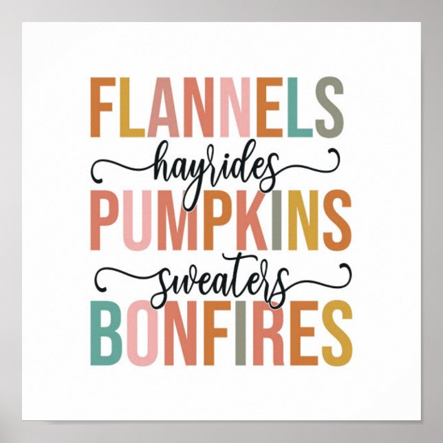 Póster Es otoño de nuevo (Frente)