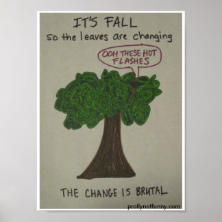 Póster es poster de otoño
