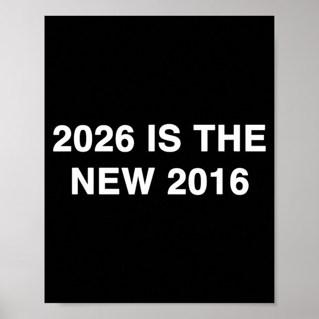 Póster Es Regalo De 2016 Texto Grande Gen (Frente)