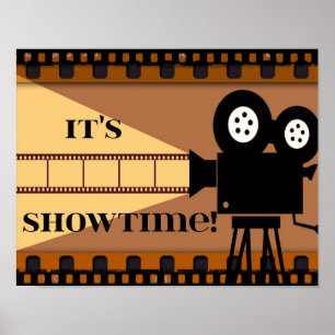 Póster ¡"Es Showtime! "Teatro