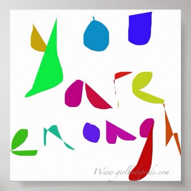 Póster Es Suficiente Poster (Frente)