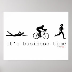 Póster Es tiempo de negocios
