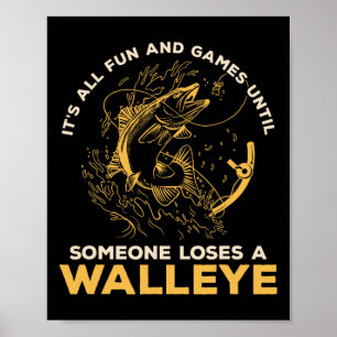 Póster Es Todo Juegos Divertidos Hasta Que Alguien Pierde