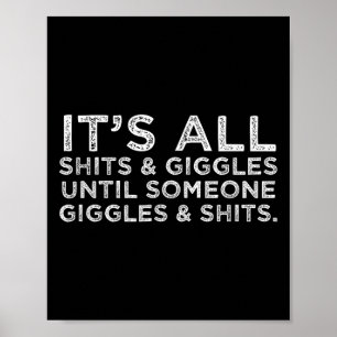 Póster Es Todo Un Humor Adulto Gracioso Y Giggles Mem