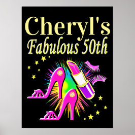 PÓSTER ES TU FABULOSO DISEÑO PERSONALIZADO 50