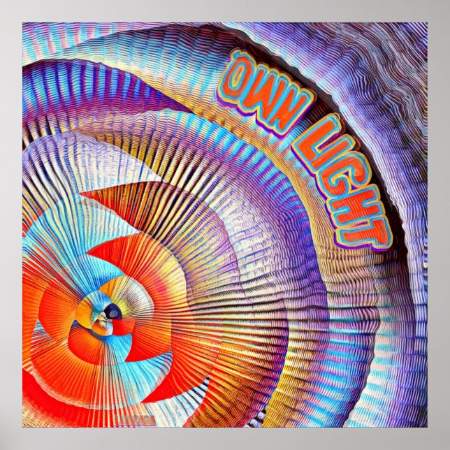 Póster ¡Es tu propio show de luz! (Frente)