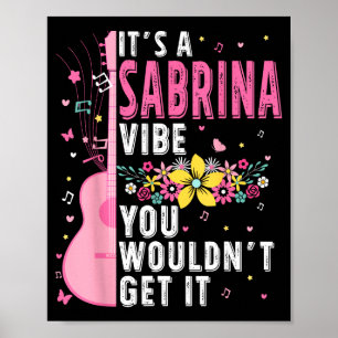 Póster Es un ambiente de Sabrina No lo entenderías Mujere