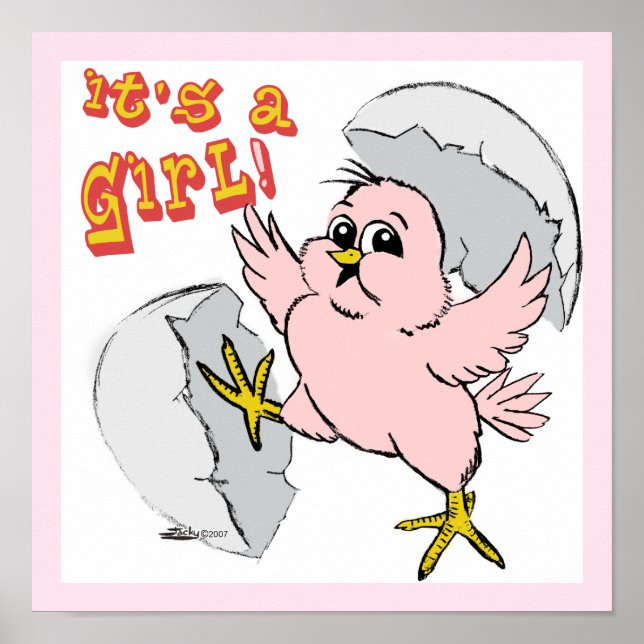 Póster ¡Es un Chica! (Frente)