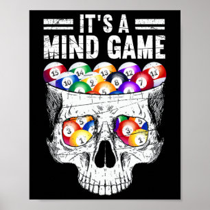 Póster Es un juego mental