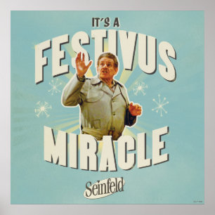 Póster Es un Milagro de Festivus