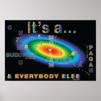 Póster Es un mundo de todos