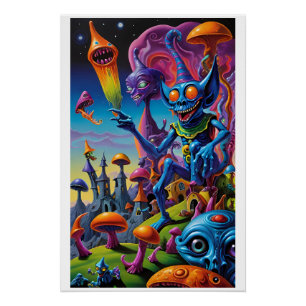 Póster Es un mundo loco
