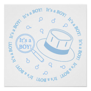 Póster ¡Es un niño! anuncio