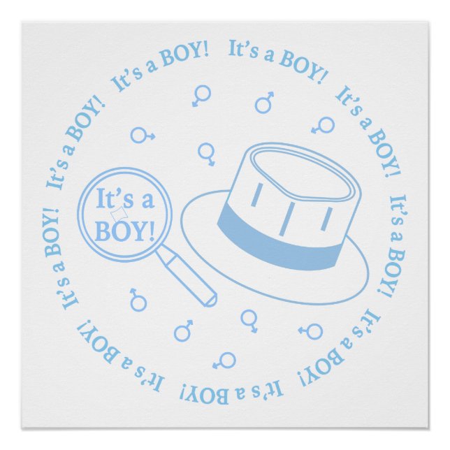 Póster ¡Es un niño! anuncio (Anverso)