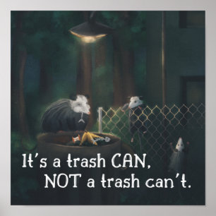 Póster Es una basura NO puede ser una basura