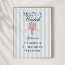 Es una bienvenida de la Bachelorette de Langosta.